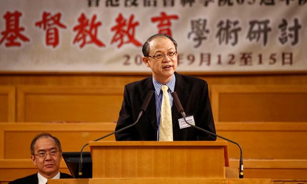Dr Lim Teck Peng at Hong Kong Baptist Theological Seminary