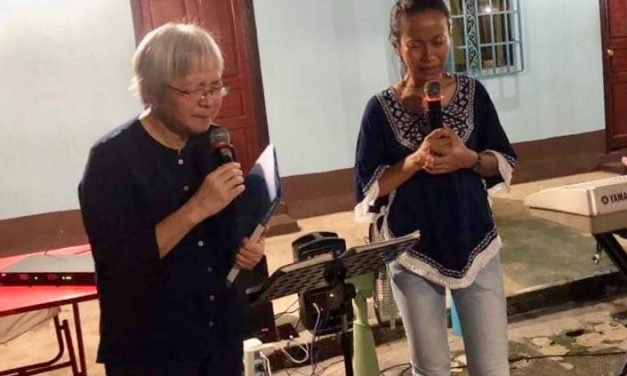 Rev. Yap Seok Chin at Synod Presbyterian Church of Cambodia Family Retreat 2019