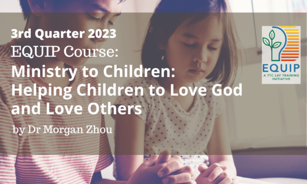 Ministry to Children: Helping Children to Love God and Love Others