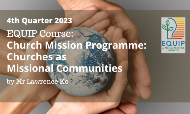 Church Mission Programme: Churches as Missional Communities