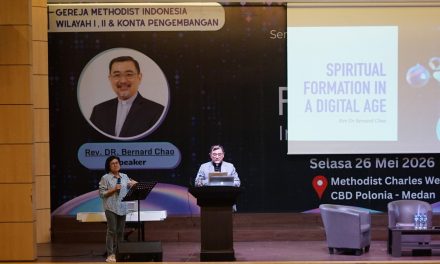 Rev Dr Bernard Chao at the 2026 Aldersgate Seminar in Indonesia